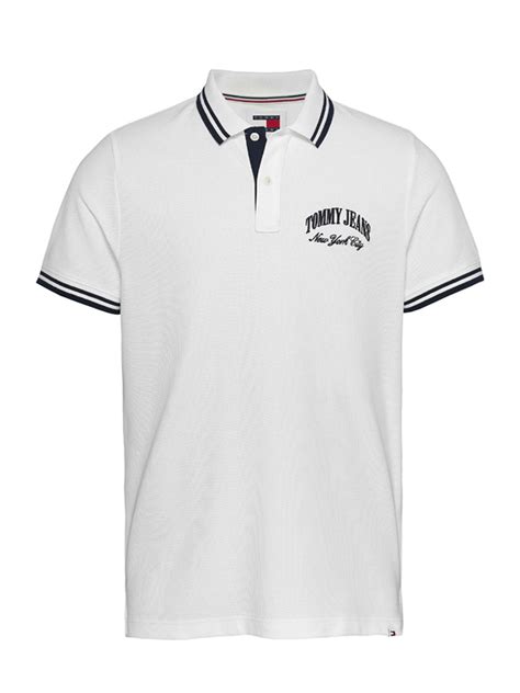 Tommy Hilfiger Men Polo White Th