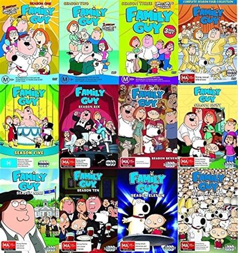 Family Guy Complete Series Collection Season 1-17 DVD, 48% OFF