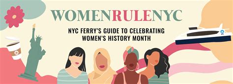 Women Rule Nyc Guide Celebrating Womens History Month With Nyc Ferry