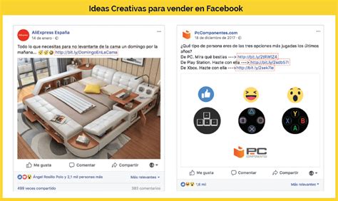 Cómo vender en Facebook 13 Estrategias Efectivas Ejemplos