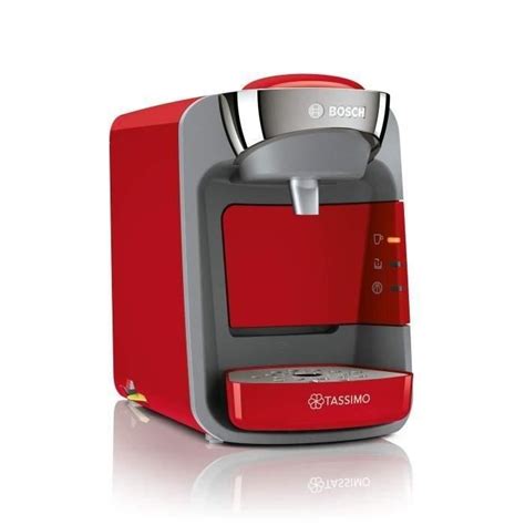 Machine à Café Multi Boissons Bosch Tassimo Suny Tas32 Rouge Coquelicot Cdiscount Electroménager