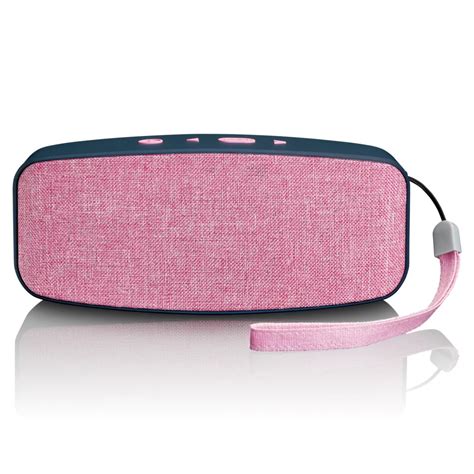 Портативная колонка Lenco BT-130 Pink - Hi-Fi.by