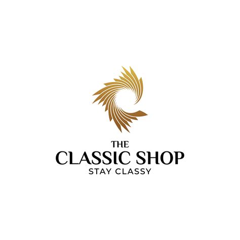 Modern Elegant Fashion Logo Design For The Classic Shop Slogan Stay