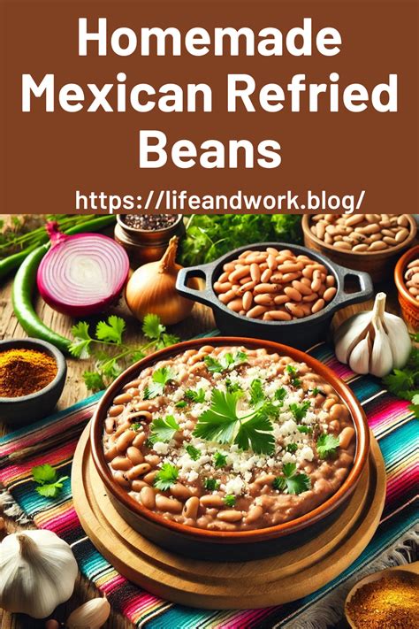 Homemade Mexican Refried Beans