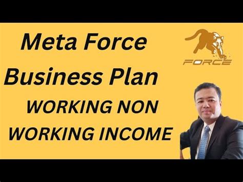 Metaforce Business Plan In Hindi Metaforce Non Working Income Youtube