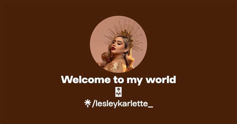 Welcome To My World ⭐️ Find Welcome To My World ⭐️ Onlyfans Linktree