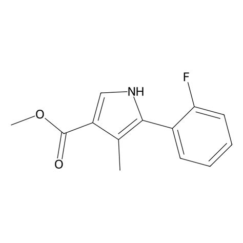 Buy Methyl 5 2 Fluorophenyl 4 Methyl 1H Pyrrole 3 Carboxylate