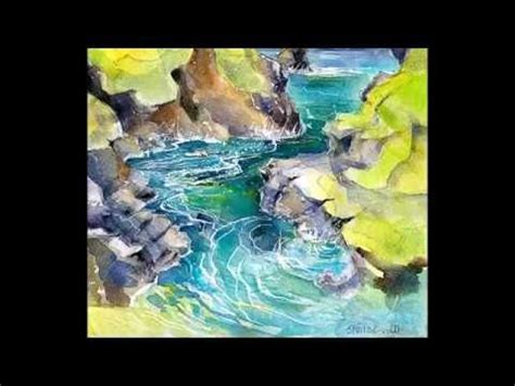 My Seascape Watercolour Paintings By Sheila Gill Youtube Watercolor