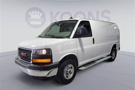 Used 2022 GMC Savana Cargo For Sale In Fairfax VA Edmunds