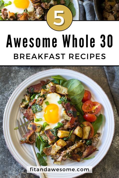 Awesome Whole Breakfast Recipes Fit And Awesome Whole