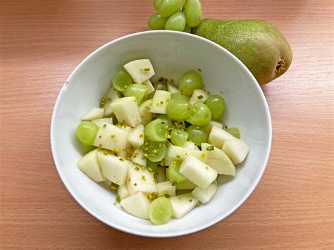 Weintrauben Birnen Salat Rezept