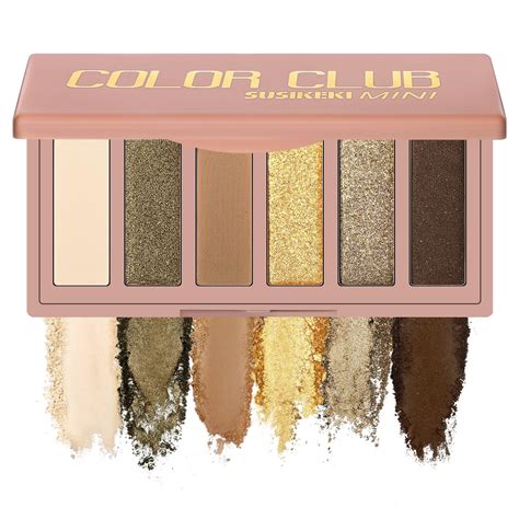 Susikeki Colors Mini Naked Eyeshadow Makeup Palette Olive Colored Neutral Tone Eye Shadow