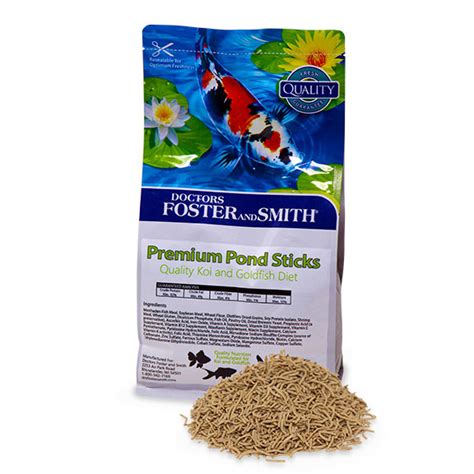 Drs. Foster & Smith® Premium Pond Sticks Koi Food | Aquarium Supplies ...