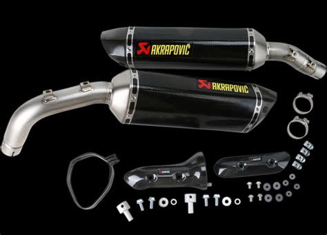 2009 2012 Yamaha R1 Akrapovic Slip On Exhaust System With Hex Slash Cut