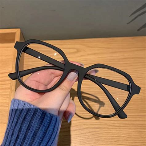 Ready Stock Square Frame Korean Fashion Spec Glasses Matte Frame