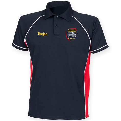 Menai Bridge Rfc Performance Polo Teejac