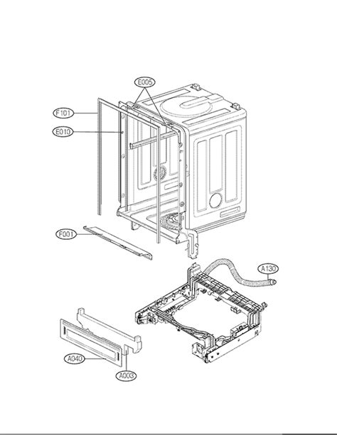 Lg Dishwasher Lds St Partswarehouse