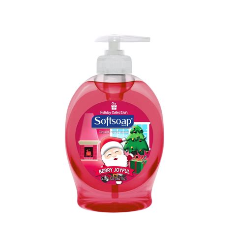 Softsoap Liquid Hand Soap Pump Holiday Collection Berry Joyful 55