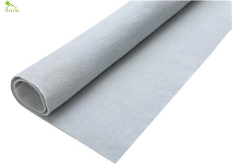 White Polypropylene Nonwoven Geotextile Fabric Gsm Needle Punched