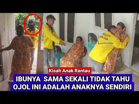 Ibu Yang Tak Kenali Anaknya Momen Haru Ketika Anak Rantau Pulang