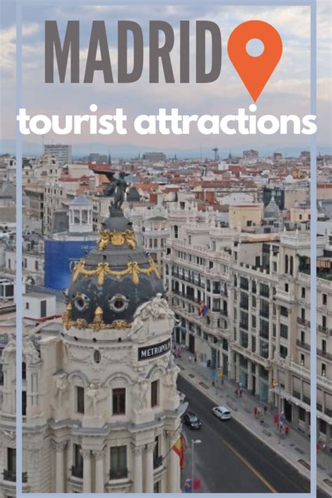 Comprehensive Tourist Map Of Madrid Attractions Valentina S