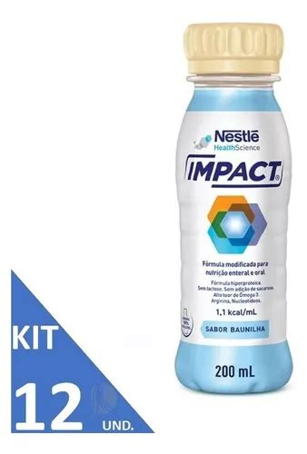 Suplemento L Quido Nestl Impact Ml Nestl Kit Con Unidades