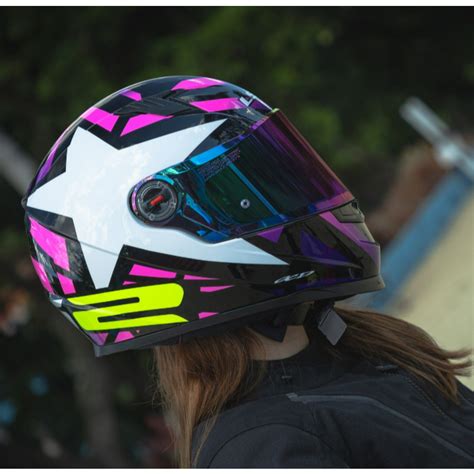 CAPACETE LS2 CLASSIC FF358 STARWAR ROSA Shopee Brasil