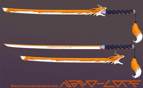 Fox Katana Weapon Adopt Closed By Nano Core On Deviantart