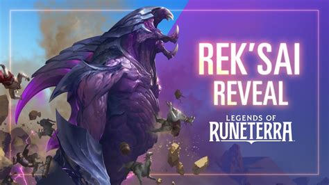 RekSai Reveal New Champion Legends Of Runeterra Tryhard Cz