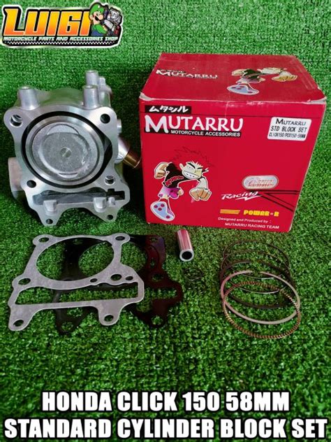 Mutarru Honda Click Mm Standard Cylinder Block Set Lazada Ph