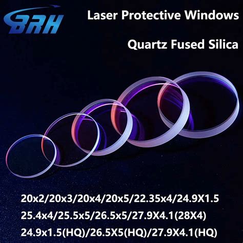 Laser Protective Windows Protective Lens D18 28 27 9x4 1 1064nm Quartz