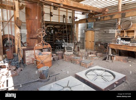 Foundry At Sovereign Hill A Living Museum Showcasing Early Pioneer Life