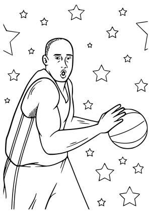 5 Dibujos E Imagenes Kobe Bryant Para Colorear Y Imprimir Gratis Para