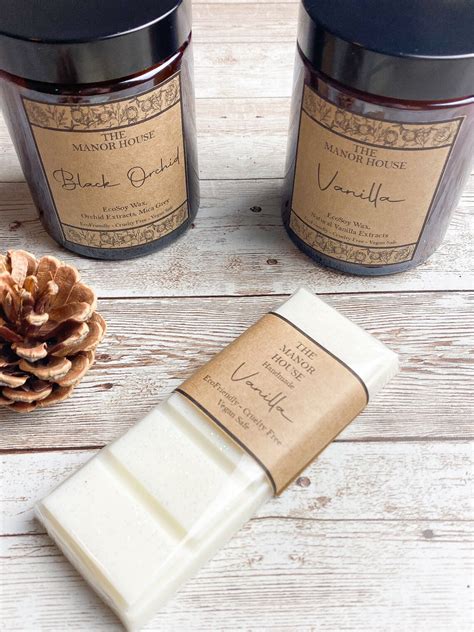 Natural Soy Candle And Wax Melt Set Ecofriendly Vegan Etsy