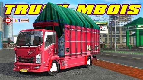 KEREN Mod Bussid Truck ISUZU Giga NMR 71 Polos Terbaru Free Livery 3D