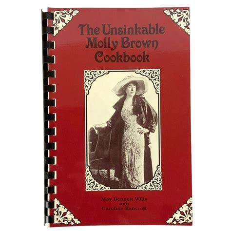 The Unsinkable Molly Brown Cookbook Denver Colorado Spiral Etsy