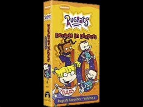 Opening To Rugrats 10th Anniversary Decade In Diapers Vol 2 2001 VHS