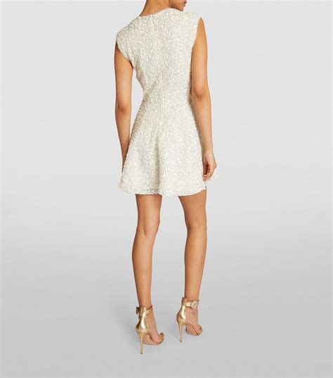 Aje Sequin Embellished Mirage Mini Dress Harrods Us