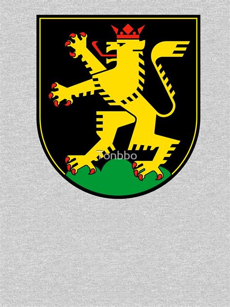 Heidelberg Coat Of Arms Germany T Shirt By Tonbbo Redbubble