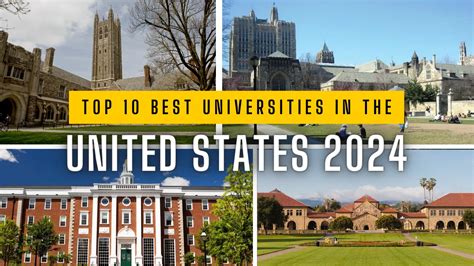 Top 10 Best Universities In The United States 2024