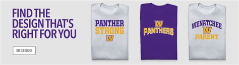 Wenatchee High School Panthers Wenatchee Washington Sideline Store