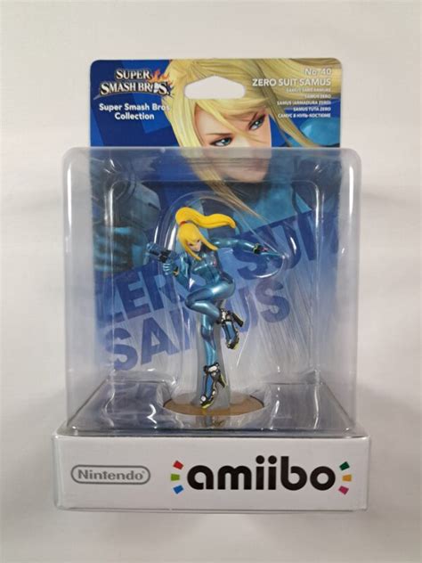 Samus Sans Armure No Super Smash Bros Collection Amiibo Setsu