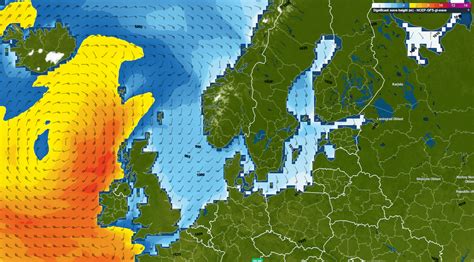 North Sea weather briefing: Brief calm periods disrupted with unsettled ...