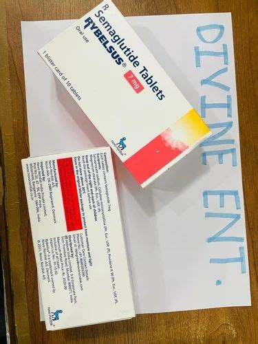 RYBELSUS SEMAGLUTIDE 7 MG TABLETS Packaging Size 1 10 At Rs 4000