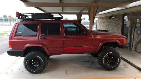 Xj Cherokee Gets Raptor Lined Youtube