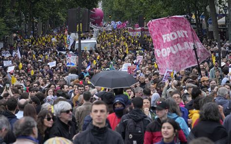 Protesti Protiv Desnice U Francuskoj Pred Vanredne Izbore