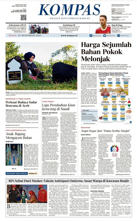 kompas  desember  umsida halaman     pubhtml