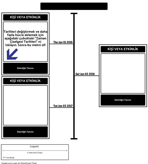 Boş Zaman Çizelgesi Şablonu Storyboard de tr examples