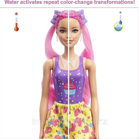 Кукла Barbie Color Reveal Glitter с водными сюрпризами купить в Алматы